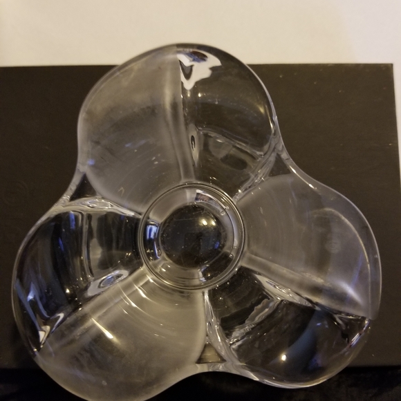 Mikasa Crystal Flowers Candle Holders - Picture 3 of 10